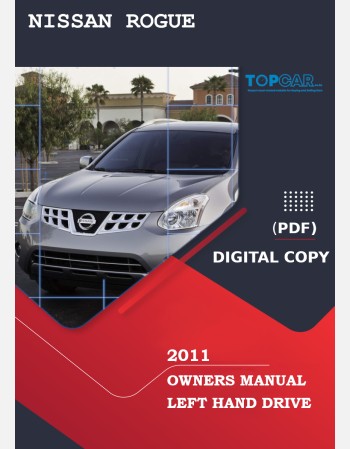 nissan rogue 2011 owners manual